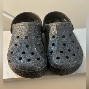 Crocs Sparkly Glitter Clogs